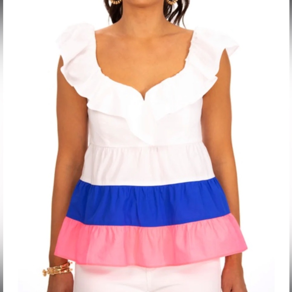 NWT Lilly Pulitzer Emie Ruffle